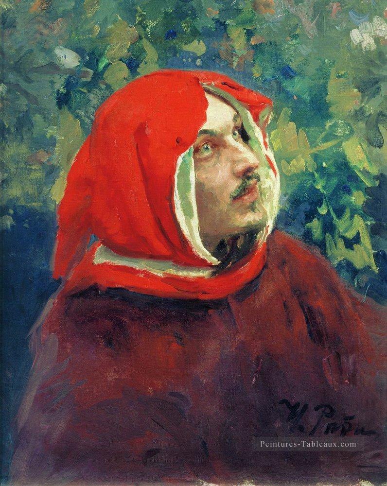 Portrait de Dante Ilya Repin Peintures à l'huile